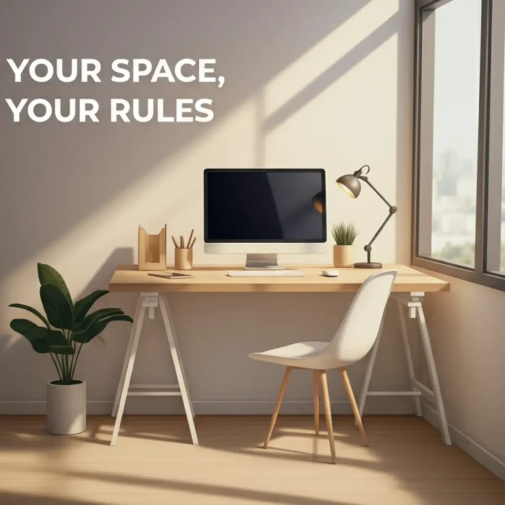 How to start earning money from home workspace